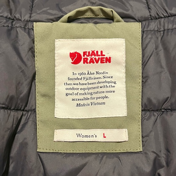 Fjallraven KIRUNA PADDED PARKA W - Green - Picture 9 of 10